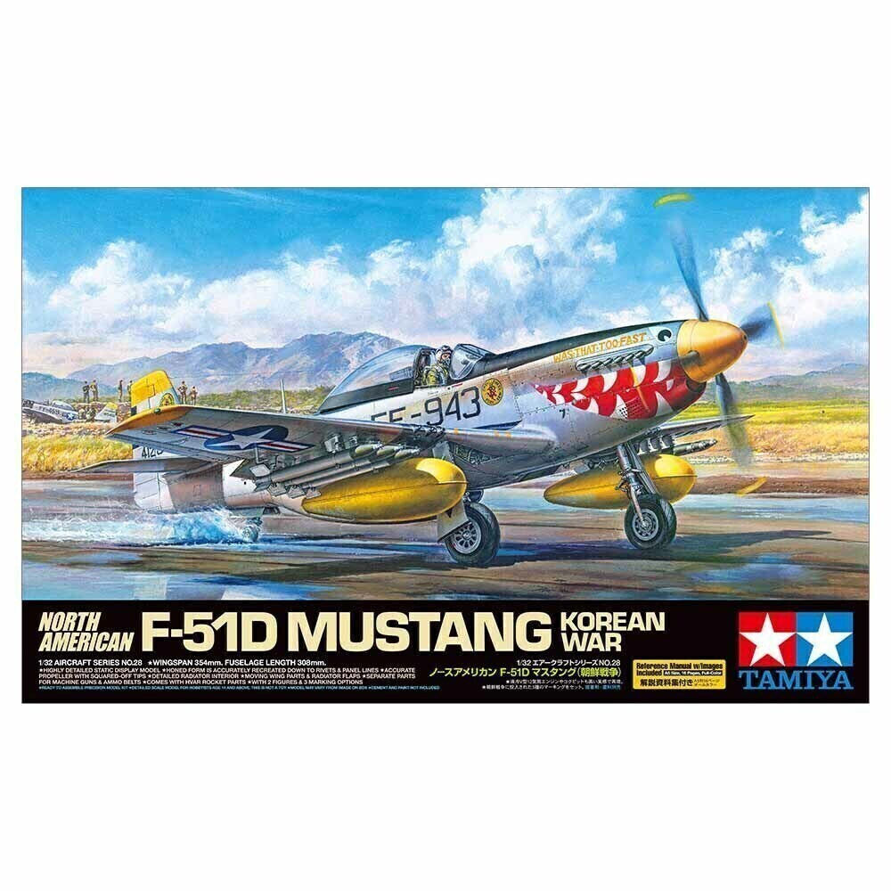 1/32 North American F-51D Mustang - Guerra da Coreia