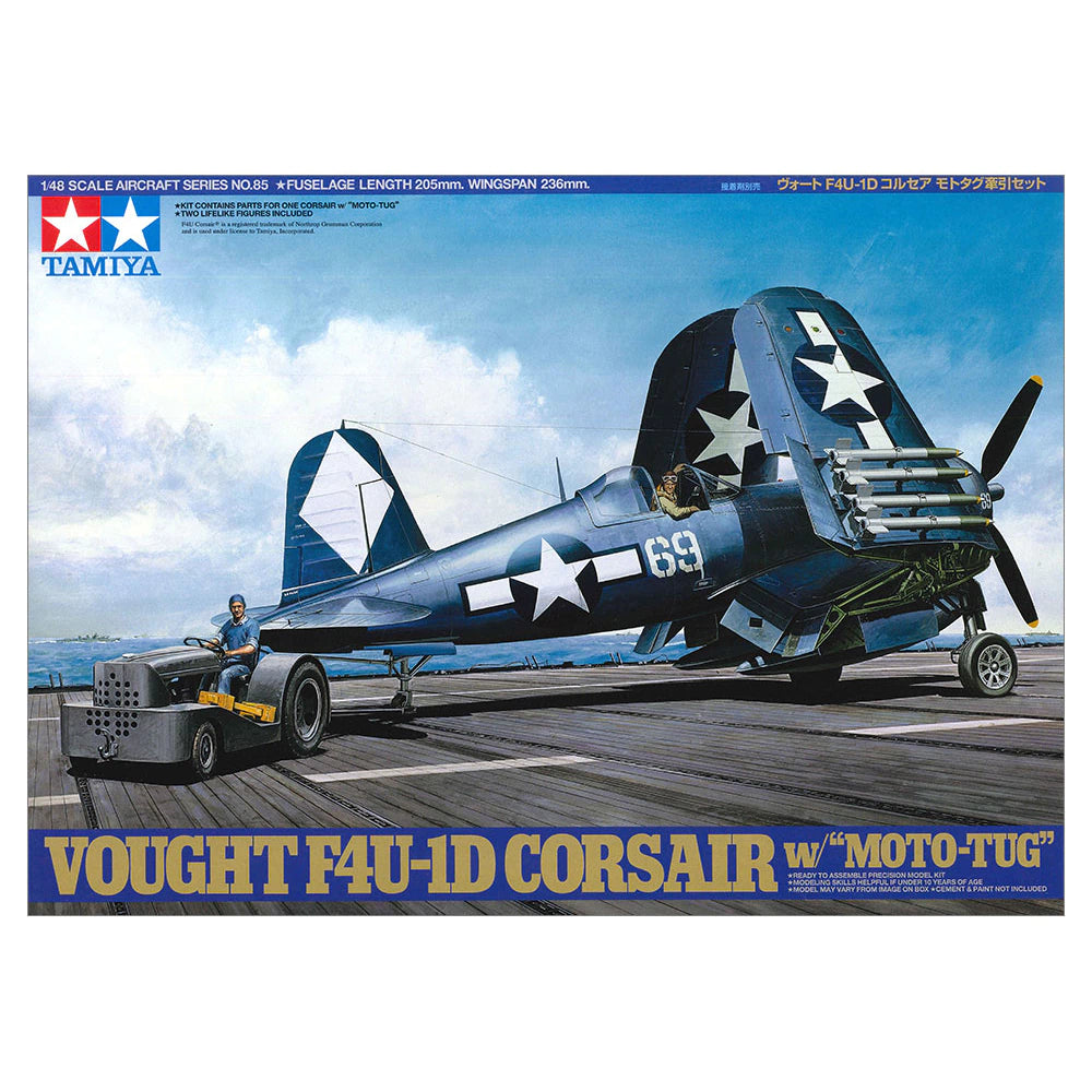 1/48 VOUGHT F4U-1D CORSAIR® W/"MOTO-TUG"