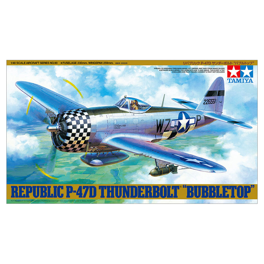 1/48 REPUBLIC P-47D THUNDERBOLT® "BUBBLETOP"