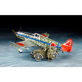 1/48 Kawasaki Ki-61-Id Hien Tony & 4x4 Light Vehicle Korugane Set