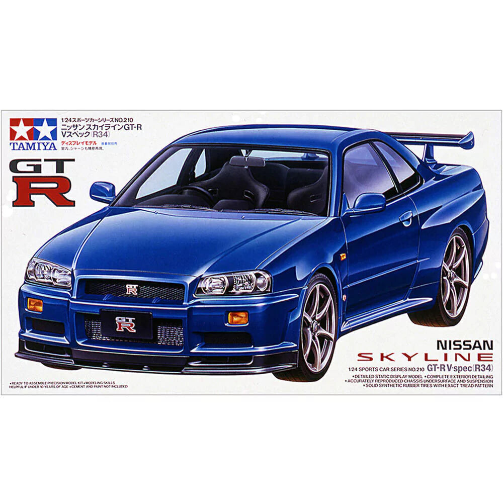 1/24 Nissan Skyline GT-R V-Spec (R34)