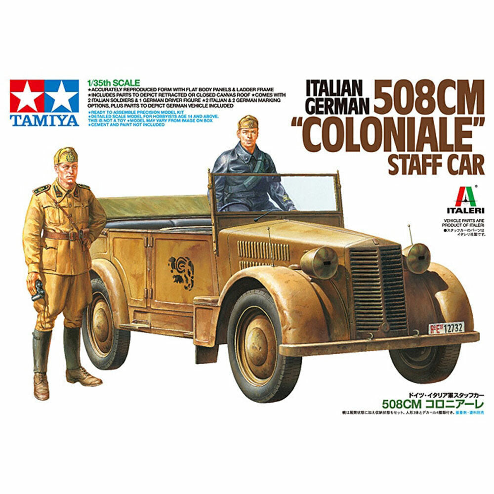 1/35 508CM "Coloniale" Staff Car Italian / German - Tamiya