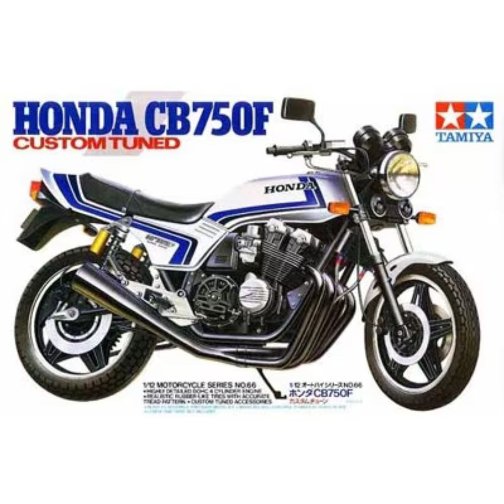 1/12 HONDA CB750F PERSONALIZADO - Tamiya - (Kit de Montagem)