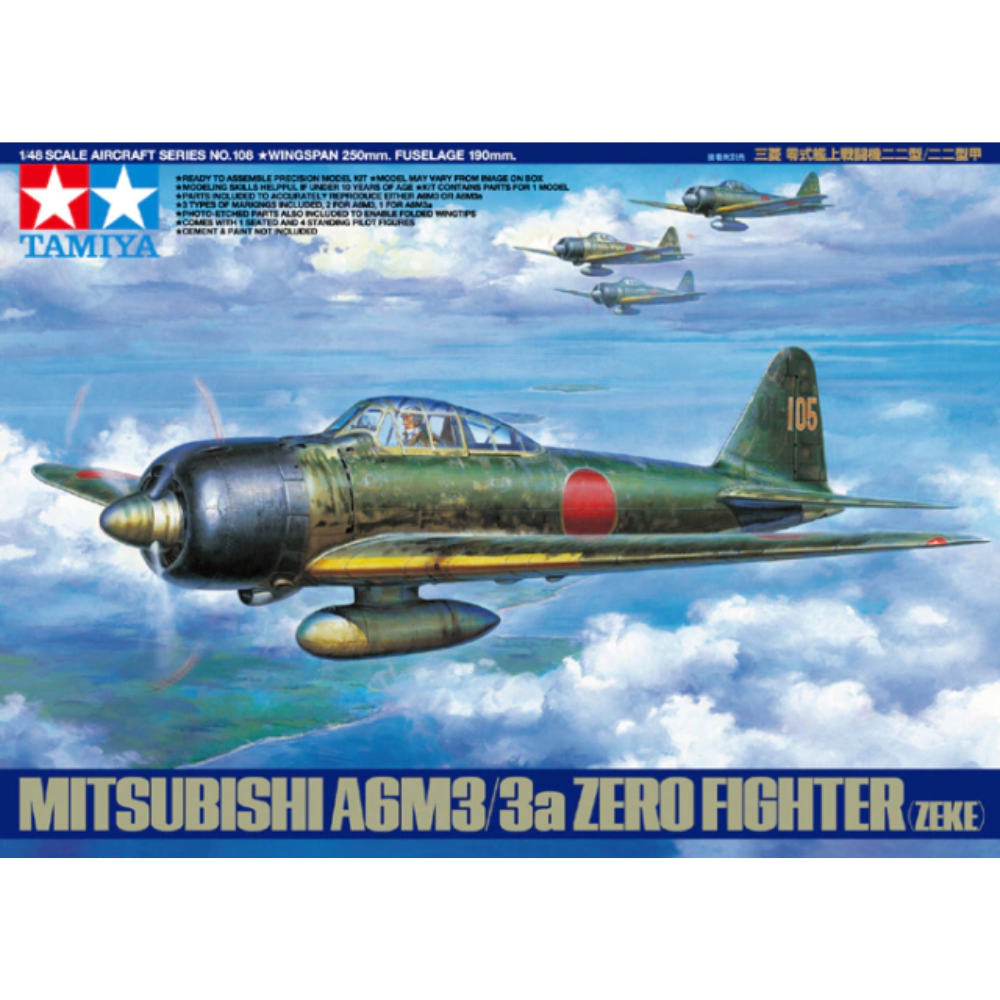 1/48 Mitsubishi A6M3 / 3a (ZEKE)