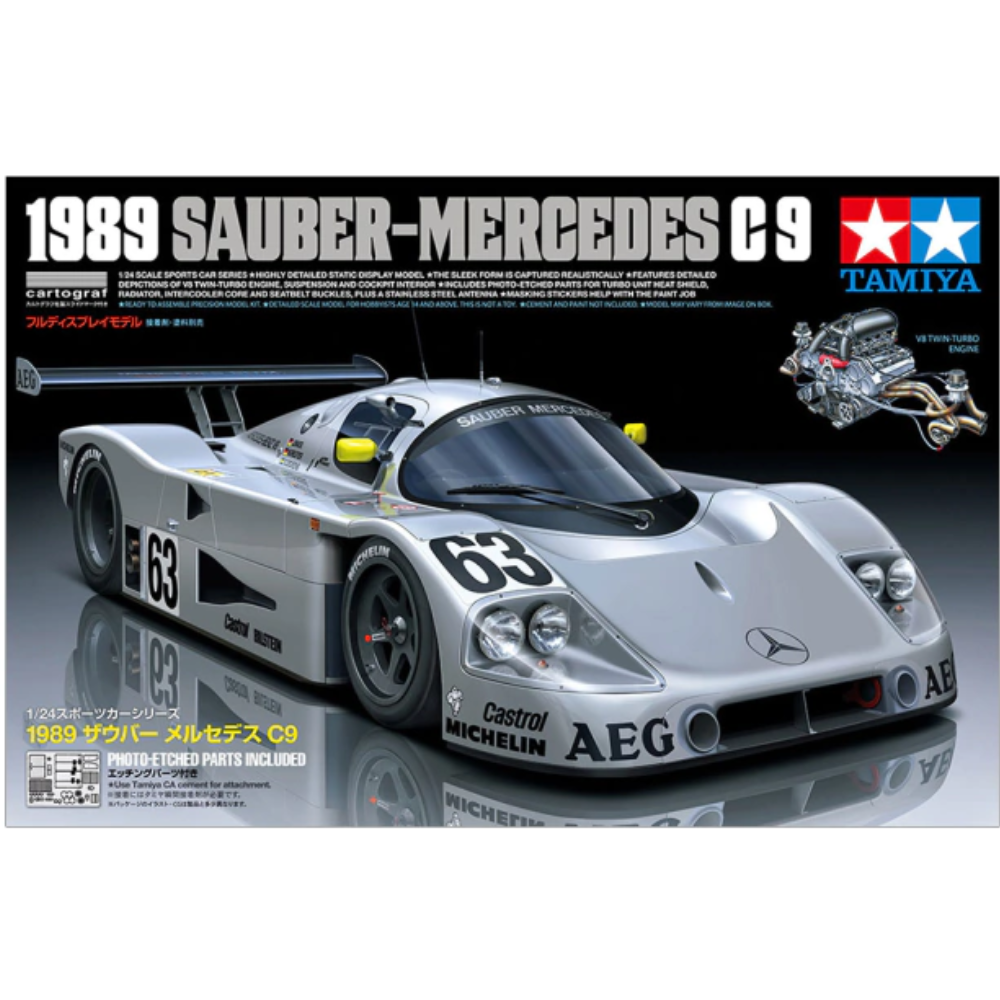 1/24 1989 Sauber-Mercedes C9