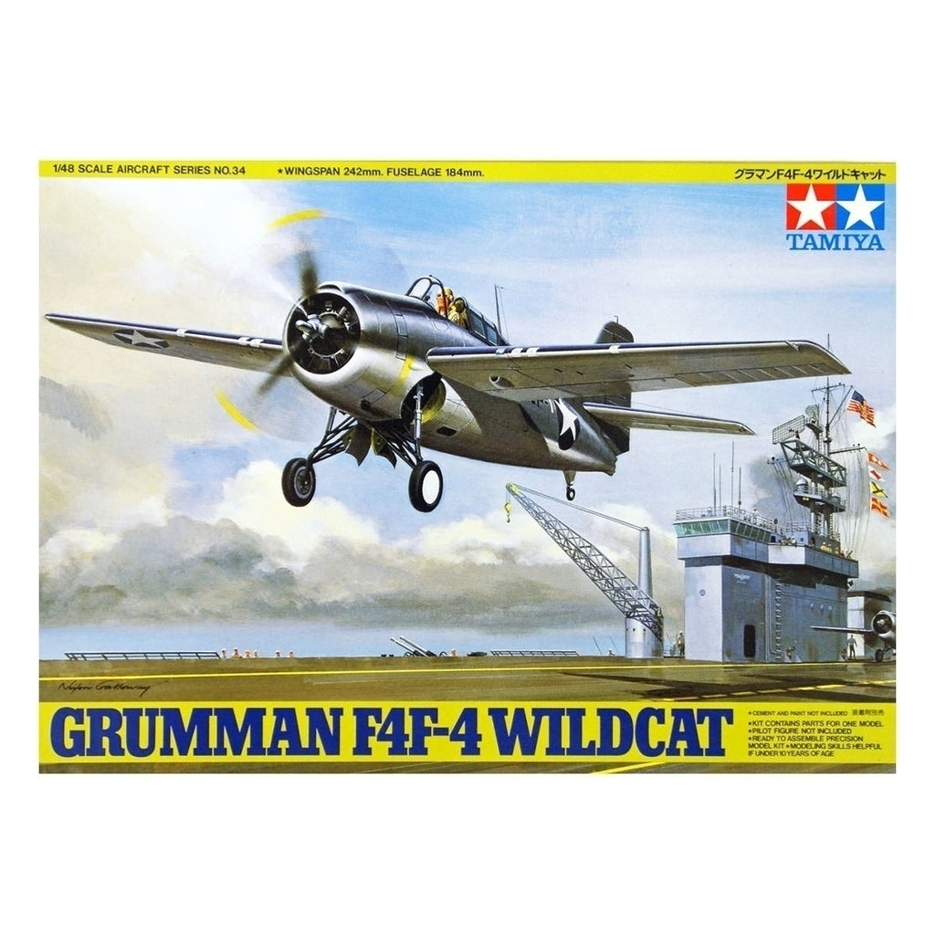 1/48 Grumman F4F-4 Wildcat - Tamiya